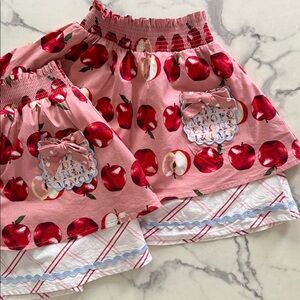 Matilda Jane TWINS Back to School Skirts (2 skirt bundle) size 8